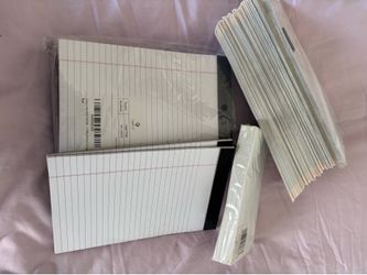 Unused note pad + envelopes
