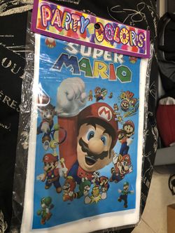 20 Super Mario plastic treat bags