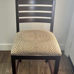 Ethan Allen Upholster Cushioned Counter Height Stool