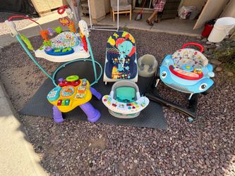 Baby Gear Lot – Walker, Jumper, Seats & More