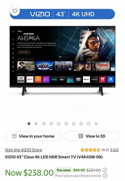 VIZIO 43 ' in Tv