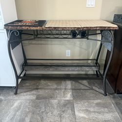 Bar Table w/ Wine Storage