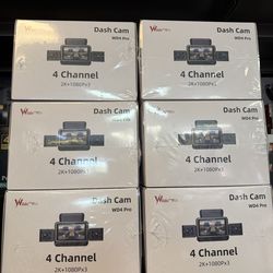 4 way dash cam