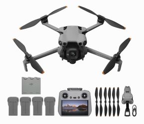 DJI Mini 5 Pro + Fly More Plus Combo con DJI RC 2, Drone con cámara, CMOS de 1 pulgada, dron 4K para principiantes, detección de obstáculos, ActiveTra