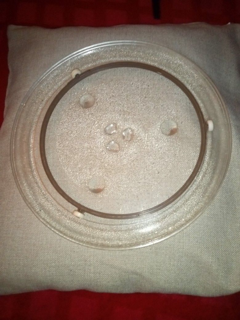 12 INCH MICROWAVE ROTATING GLASS & RING