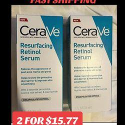 Cerave Resurfacing Retinol Serum  2 FOR $15.77