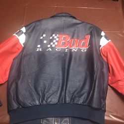 Bud All Leather Racing Jacket 150