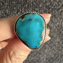 Kingman Turquoise Ring