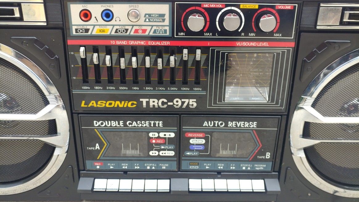 Vintage Lasonic TRC 975 Boombox