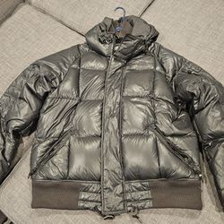 The North Face Black On Black Puffer Jacket
