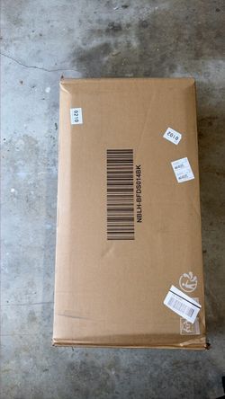 Black Nightstand Side Table — New in Box