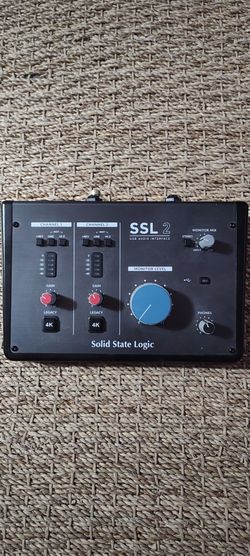 Solid stat logic ssl 2 audio interface