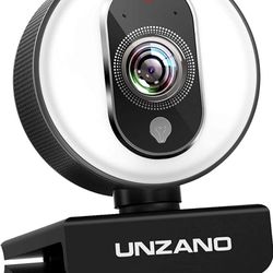 Streaming Webcam with Ring Light