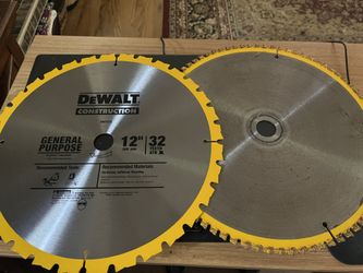 Dewalt 12" General Purpose Construction blades
