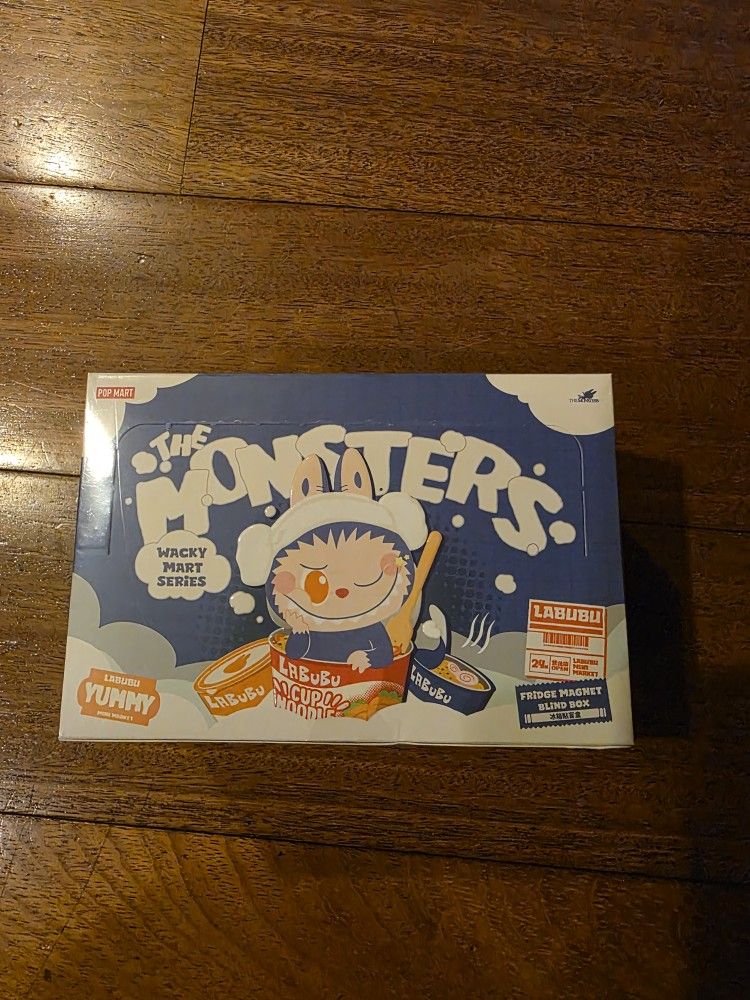 Labubu The Monsters Wacky Mart Series Fridge Magnet Set