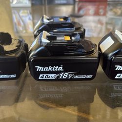 New Makita 18V LXT 4.0Ah Battery 