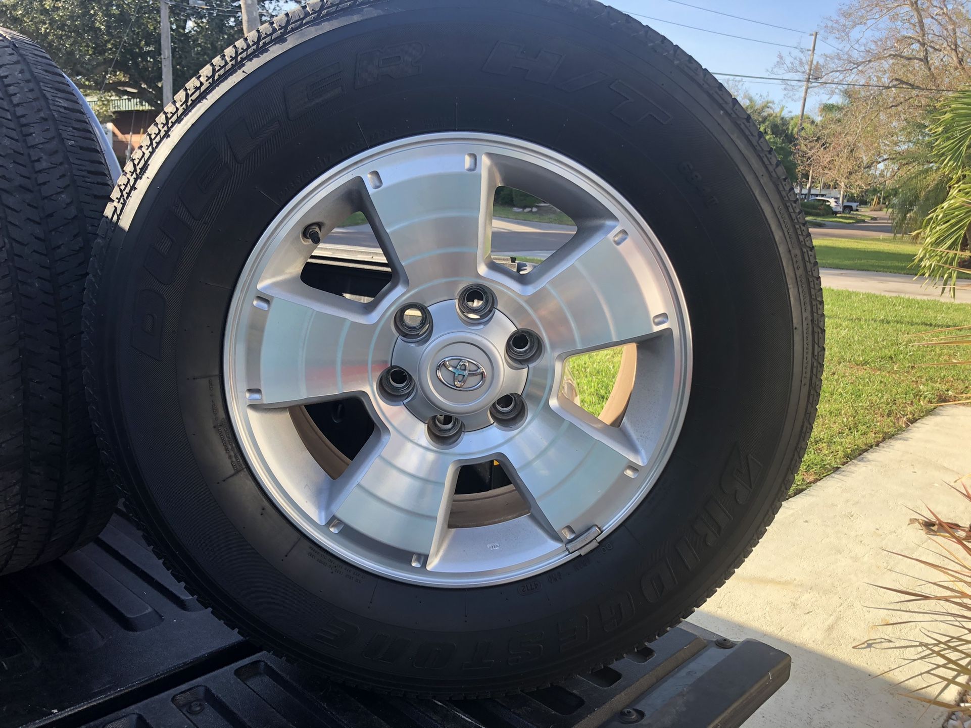 Stock Toyota Tacoma Rims & Tires