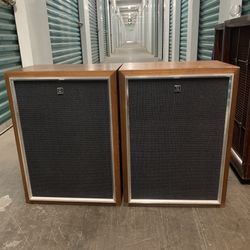 Pioneer CS-53 Vintage Speakers 8 Ohm 40W Japan 1970s Wood Cabinet Pair