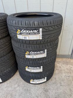 235/45r18 Lexani tires nuevas con 50,000 millas de garantía las 4