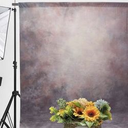HABOKE Photo Props Booth Background Photoshoot St Polyester Fabric Roller Pocket on Top , Choice Plants