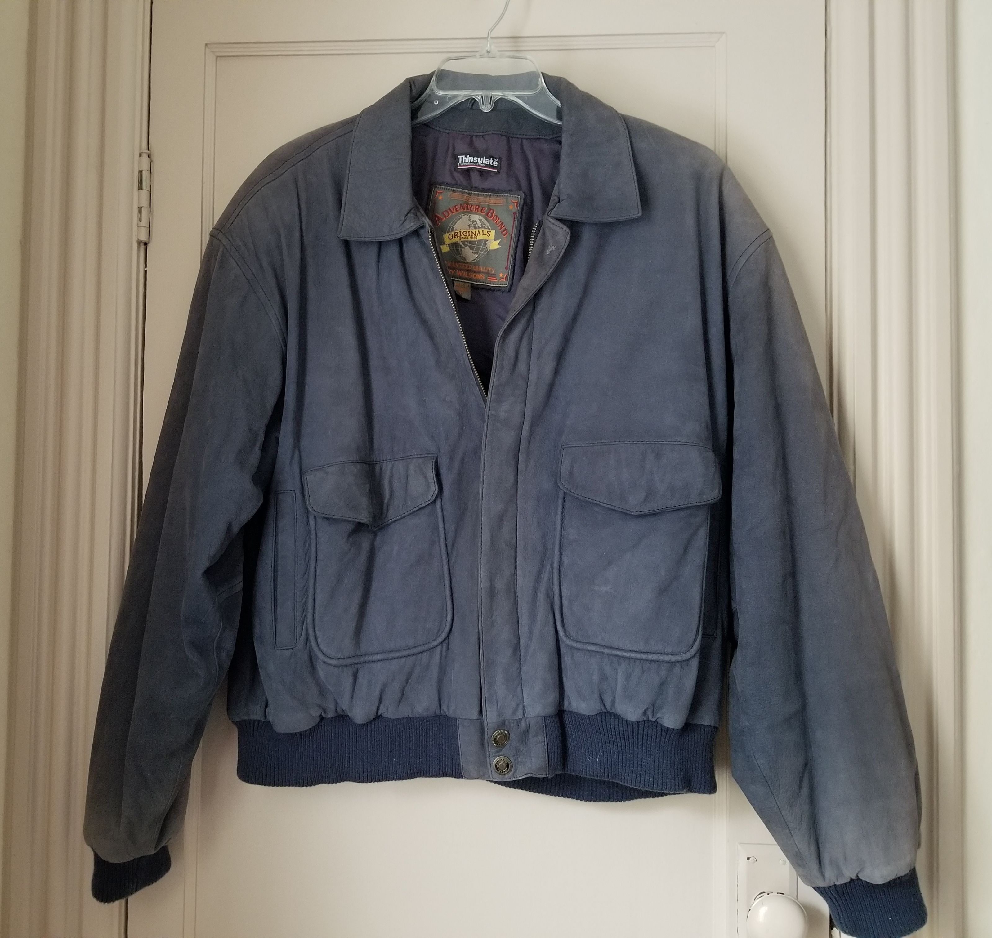 Leather jacket XL, womens.