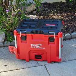 Milwaukee toolbox with tray, brand new
