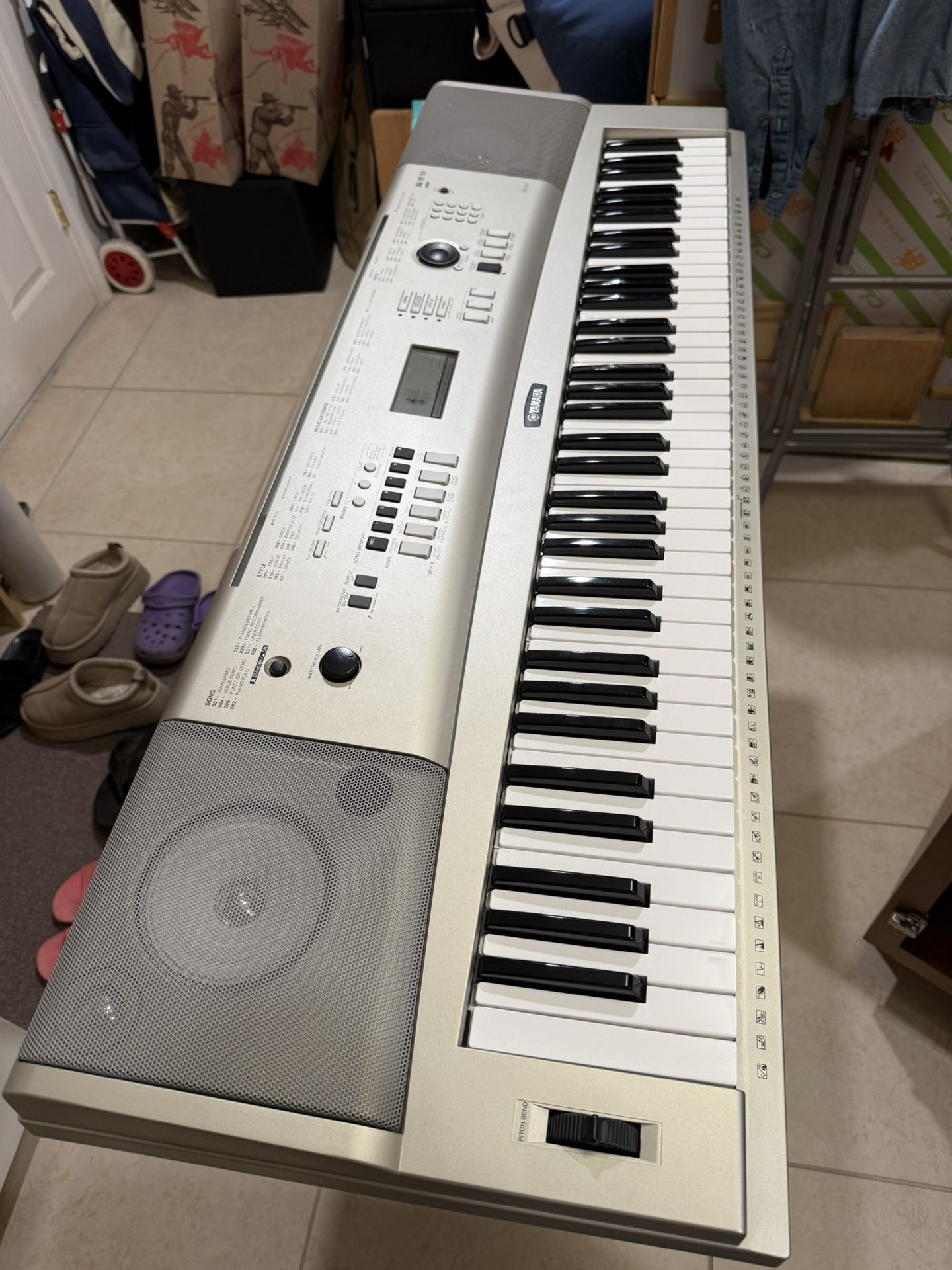 Yamaha YPG-235 Portable Digital Piano (Like New) With Stand