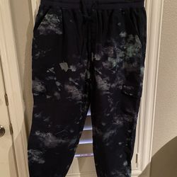 Cargo Pants With Banded Bottom Legs 