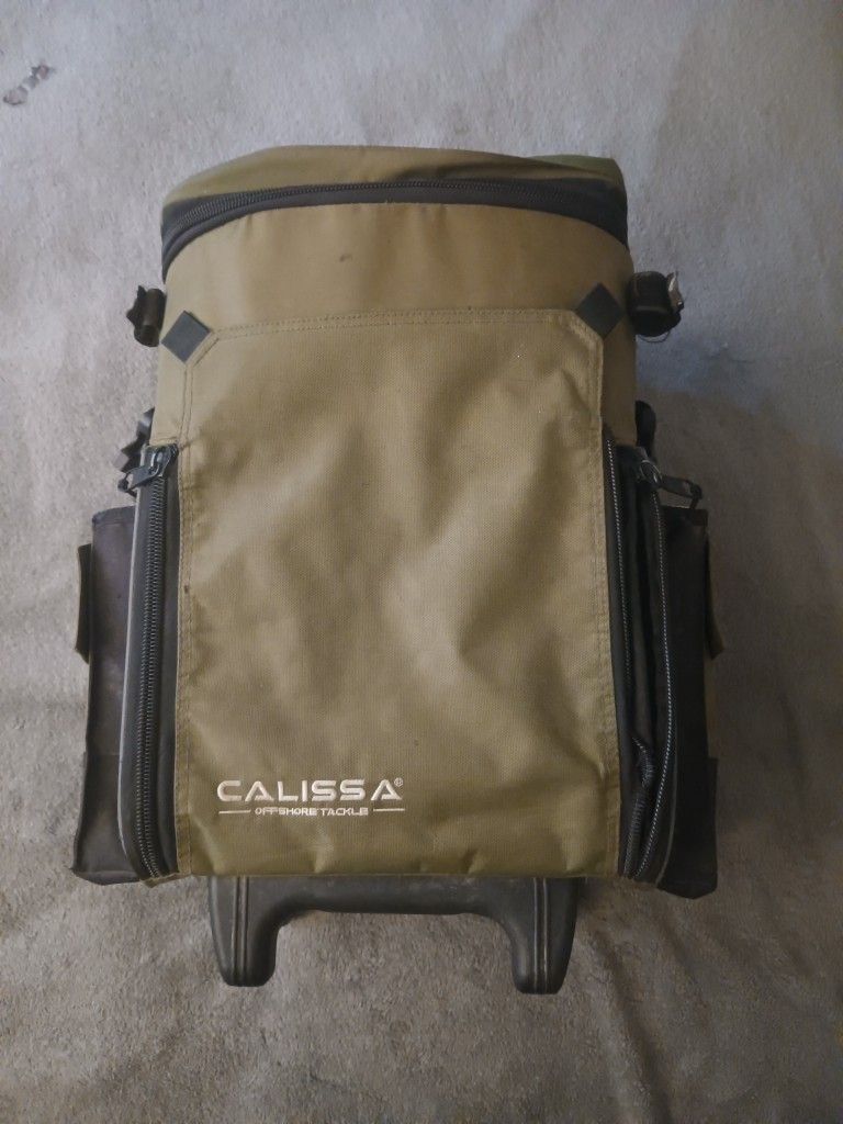 Calissa Wheeled Fishing Tackle Box