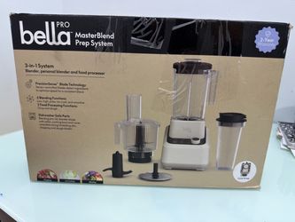 Bella Pro MasterBlend 3-in-1 Prep System (Blender + Food Processor) – Like New!