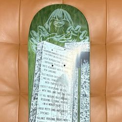 SIGNED Strangelove Sean Cliver Skateboard Deck