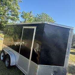 6x12 Tráiler 2 Axes 
