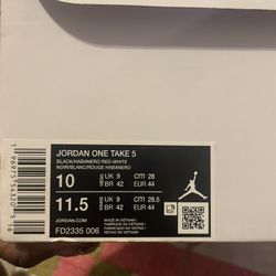 JORDAN ONE TAKE 5