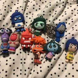 Inside Out 2 Keychains (please Read Description)