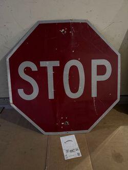 Reflective Metal Stop Sign