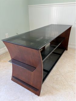 Glass Tv stand
