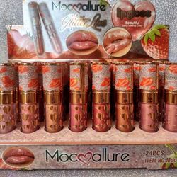 New Strawberry Scented Shimmer Lip Glosses - $1 each