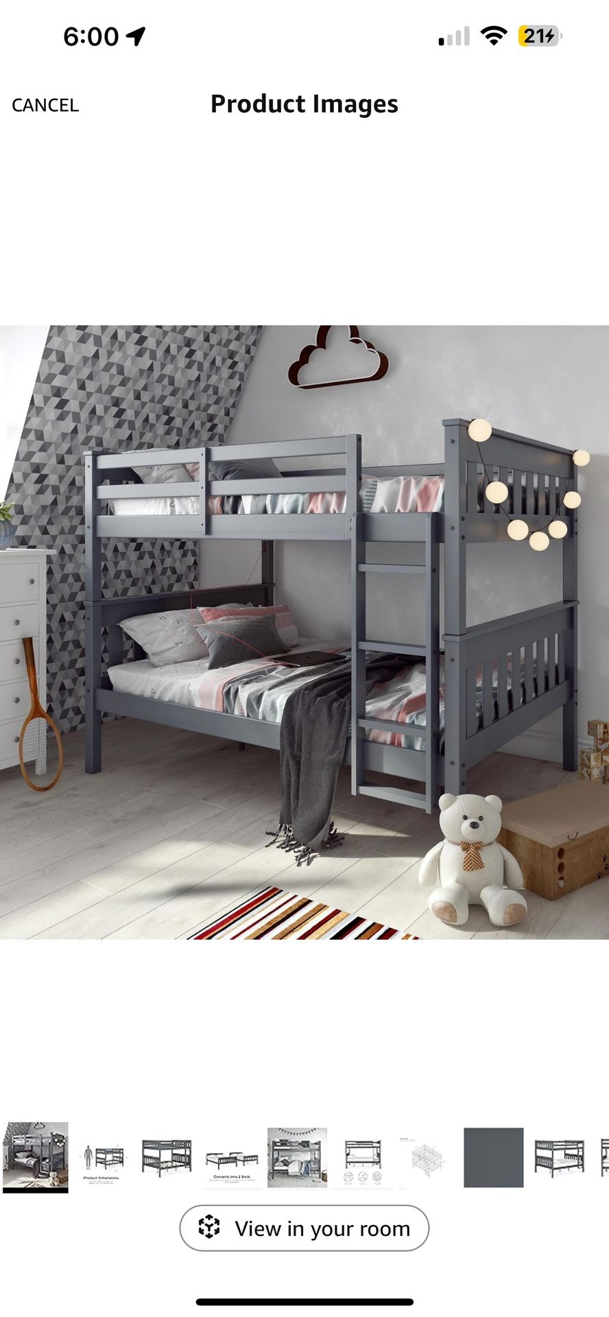 Full Over Full Bunk Bed