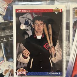 Jim Thome - 72 Baseball Cards (1992 To 2005)