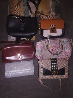 6 Non Branded Purses $60 ($10 each)