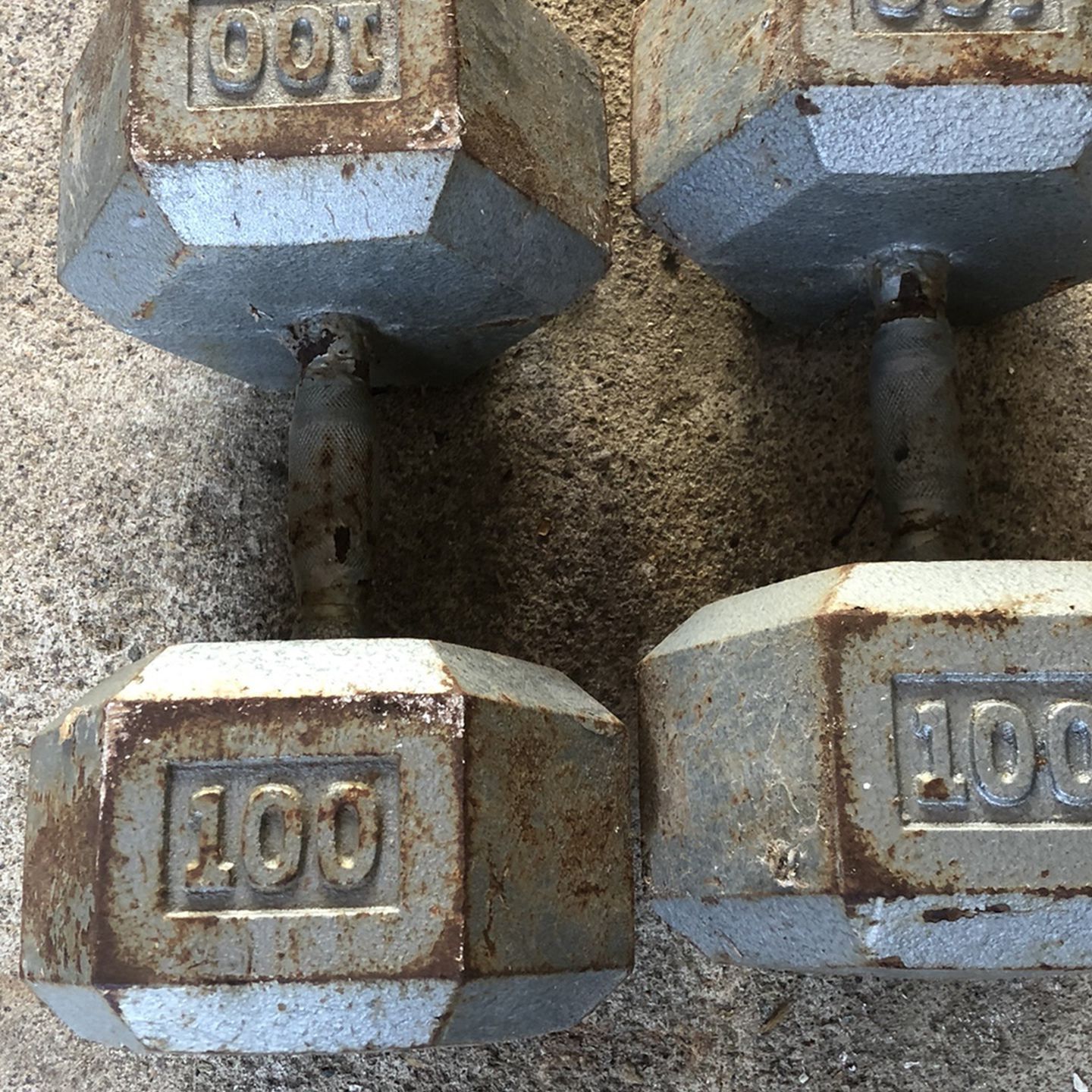 100 lb Dumbbells