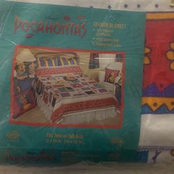Pocahontas Blanket ( Fits Twin And Full)