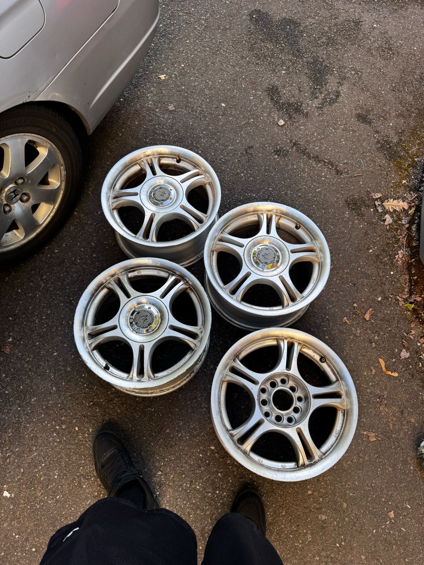 5x100 Universal American racing rims 15”