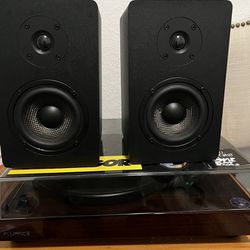 Record Player/ Speaker Setup