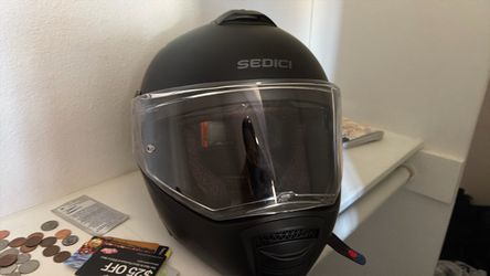 Sedici Full-Face Motorcycle Helmet Matte Black