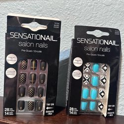 Press-on manicure from Sensational $5 each
