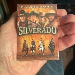 1985 Silverado Playing Cards