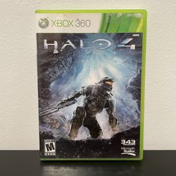 Halo 4 Xbox 360 Video Game 2 Disc Microsoft Original Label 2012
