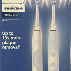 Philips Sonicare Optimal Clean Toothbrush 2 - Pack