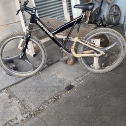 Cannondale SuperV500 On Spin Rims